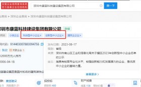 金年会平台集团入选深圳市2023年创新型中小企业名单